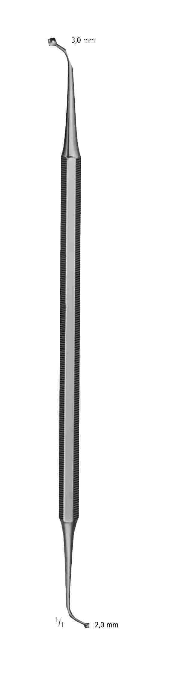 HOPSON PROB DUBLE UCU 3X2 MM UZUNLUK 165 MM